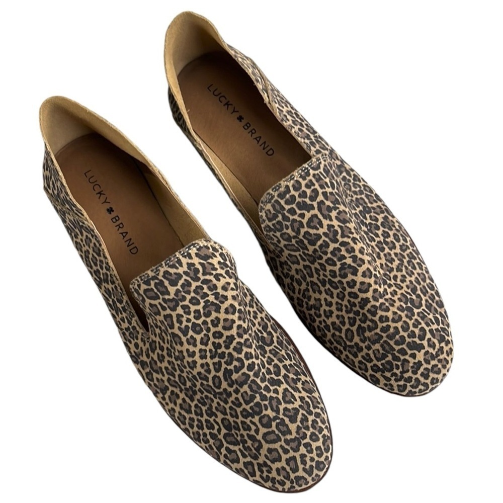 Lucky Brand Animal Print Flats
